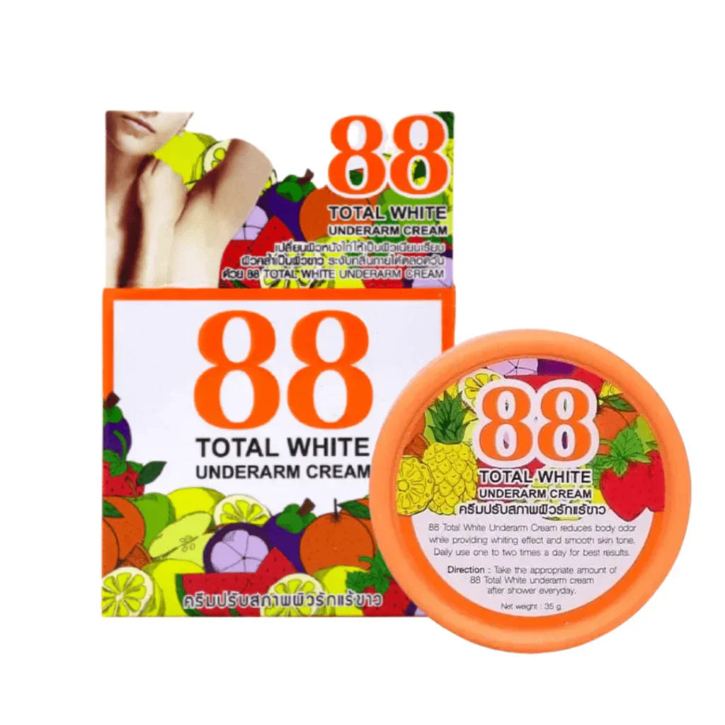88 TOTAL WHITE UNDERARM CREAM 35G