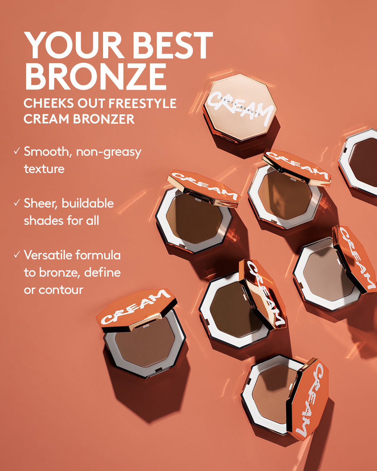 Cheeks Out Freestyle Cream Bronzer — Macchiato
