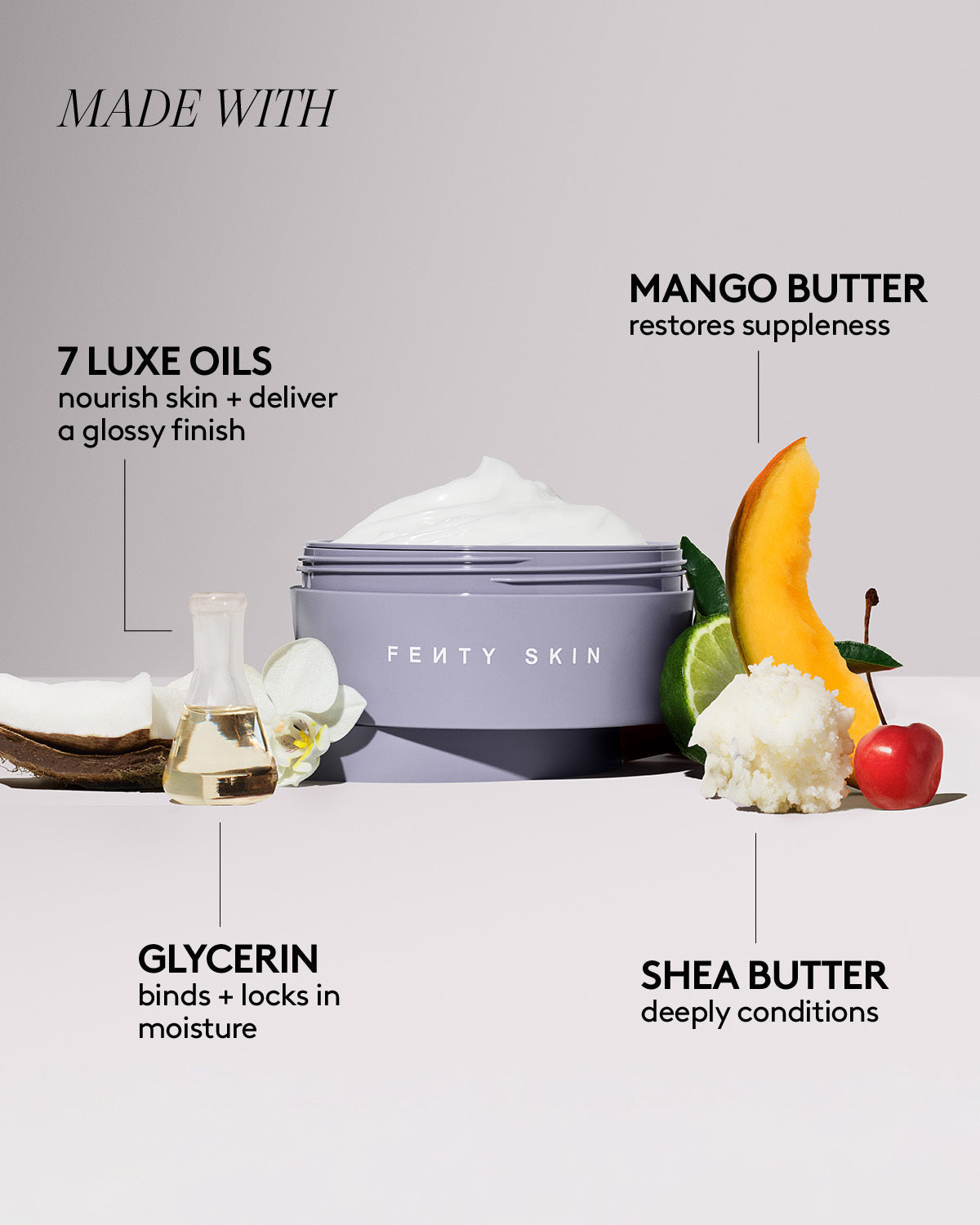 Butta Drop Whipped Oil Body Cream with Tropical Oils + Shea Butter — Guava Getaway