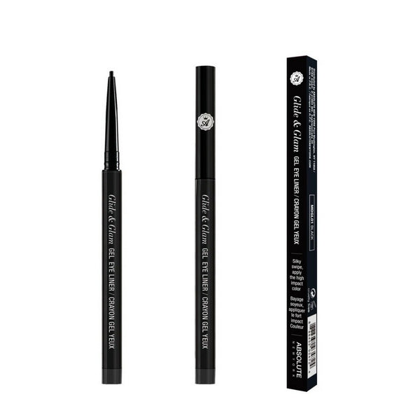 ABSOLUTE NEW YORK EYELINER GLIDE & GLAM GEL EYELINER